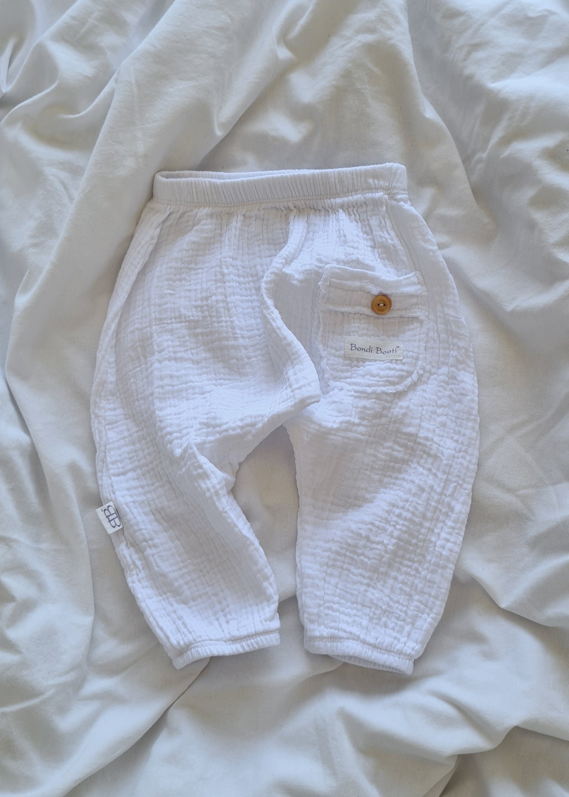 Baby girl hot sale white pants